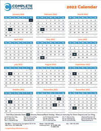 Tax Guide & Calendar
