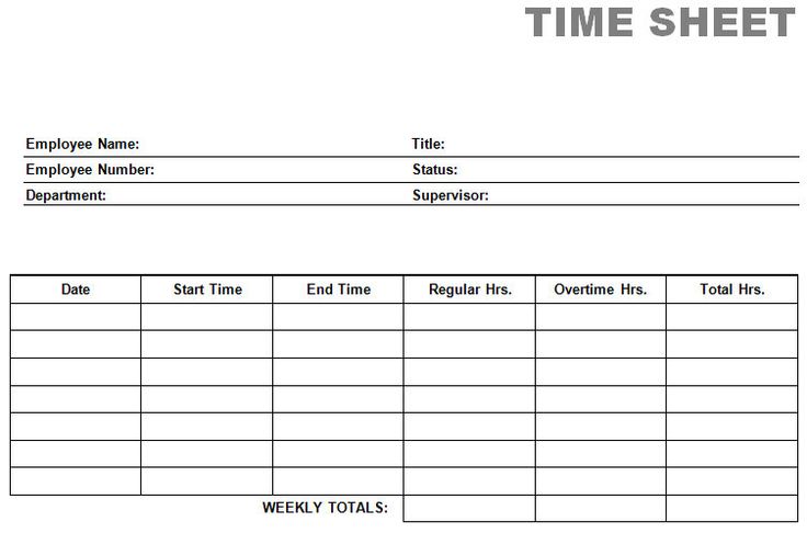 employee timesheet example graphic